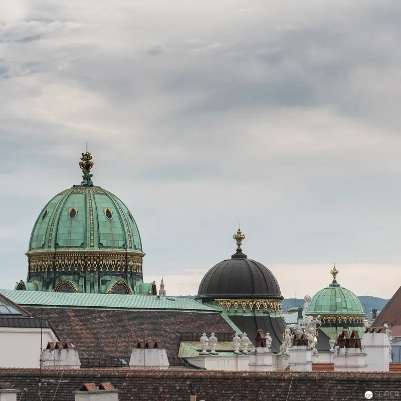 Baroque Imperial Roofscape: Verdigris and Slate Domes of Habsburg Vienna