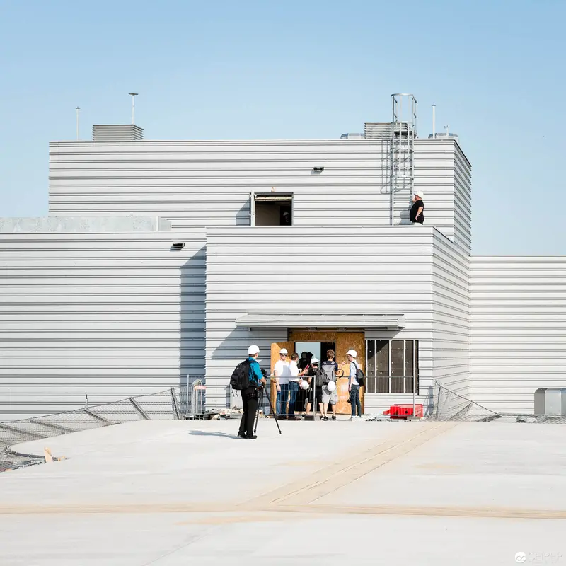 Architectural Documentation of Modern Medical Facility with Clustered Personnel