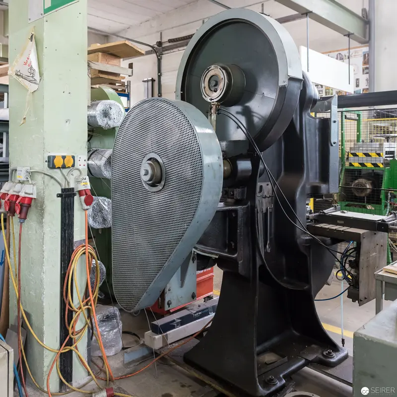 Industrial Machinery at Riess Enamel Manufactory in Ybbsitz