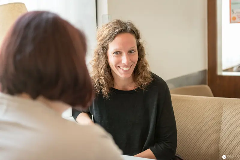 Michaela Holzinger and Janett Cernohuby in Conversation at Cafe Prückel, Vienna