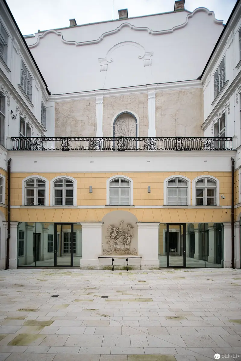 Winter Palace of Prince Eugene: Baroque Architectural Facade in Vienna's Inner City