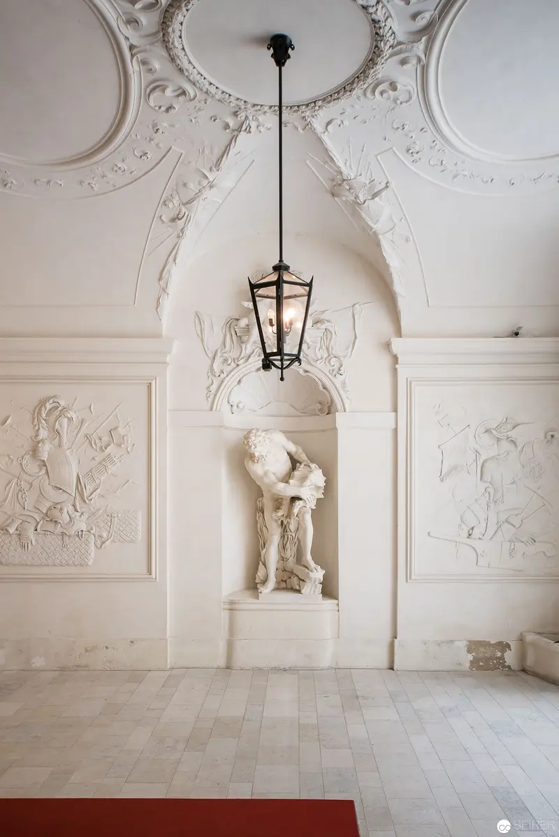 Winterpalais Prinz Eugen Interior, Vienna, November 2017
