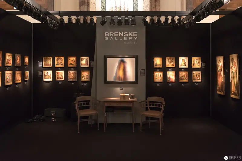 Brenske Gallery Exhibition Display at Art & Antique Fair, Vienna