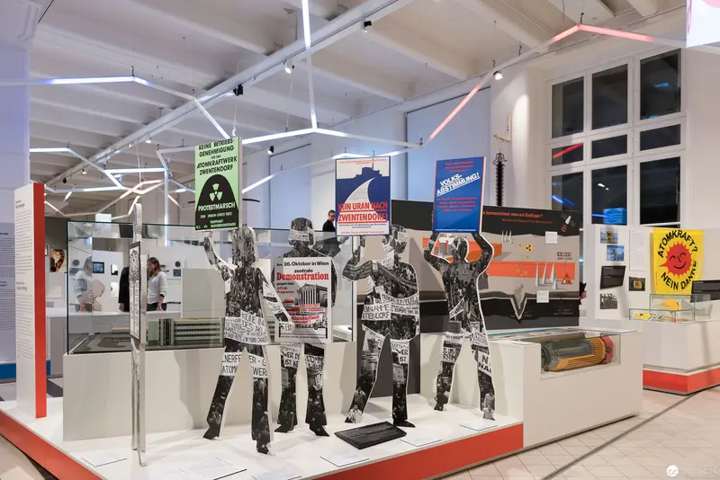 ON/OFF Exhibition at Vienna Technical Museum: Protest Silhouettes and Political Displays