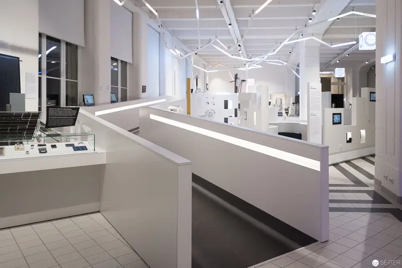ON/OFF Exhibition Interior at Technical Museum Vienna, Modern Design Showcase