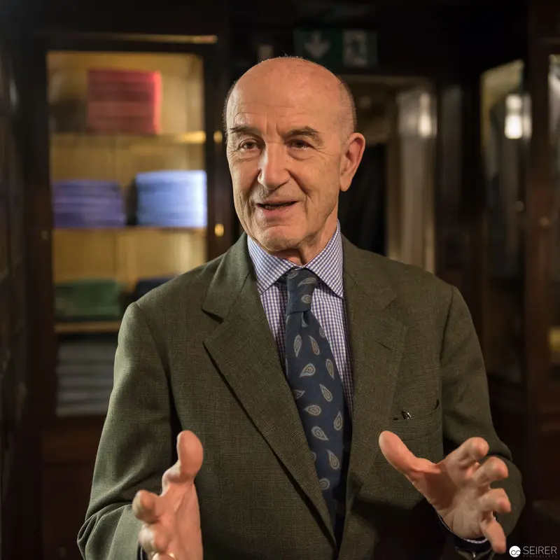Rudolf Niedersüß at Knize Mode-Atelier: A Portrait of Sartorial Eloquence
