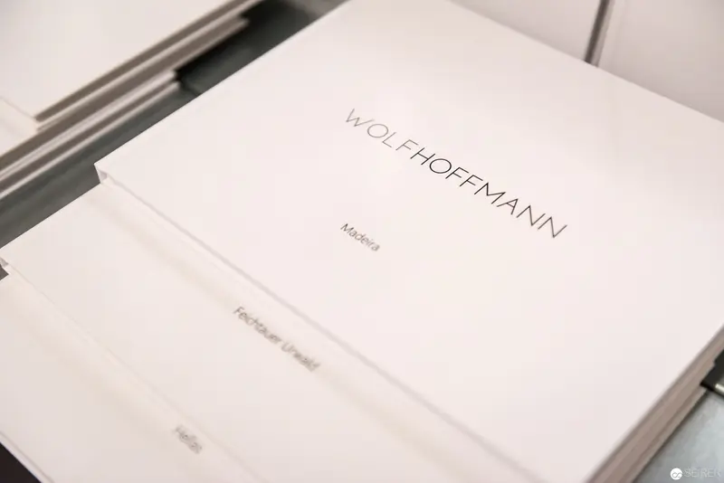 Wolf Hoffmann Exhibition Catalogue Featuring Minimalist White Volume