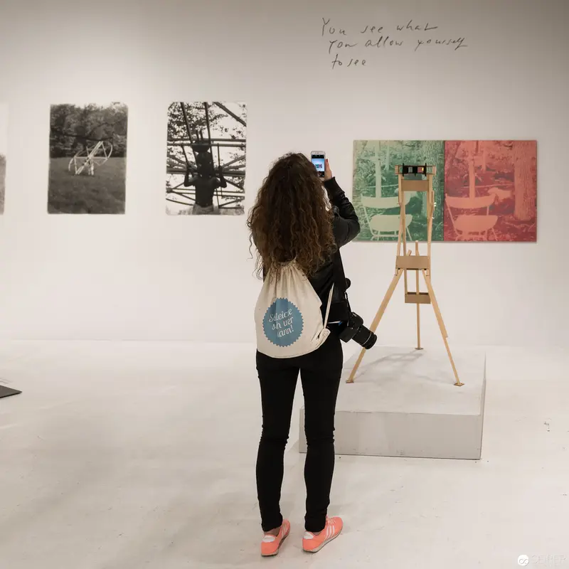 Alfons Schilling Exhibition Viewer at Westlicht, Vienna 2017