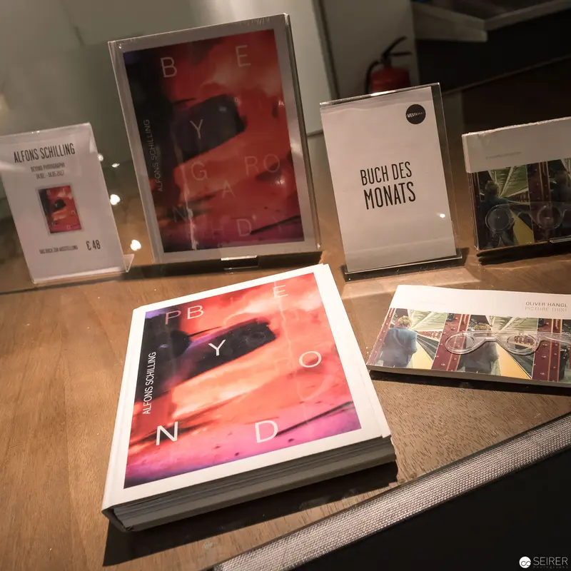 Alfons Schilling Book Display and Exhibition Materials at Westlicht, 2017