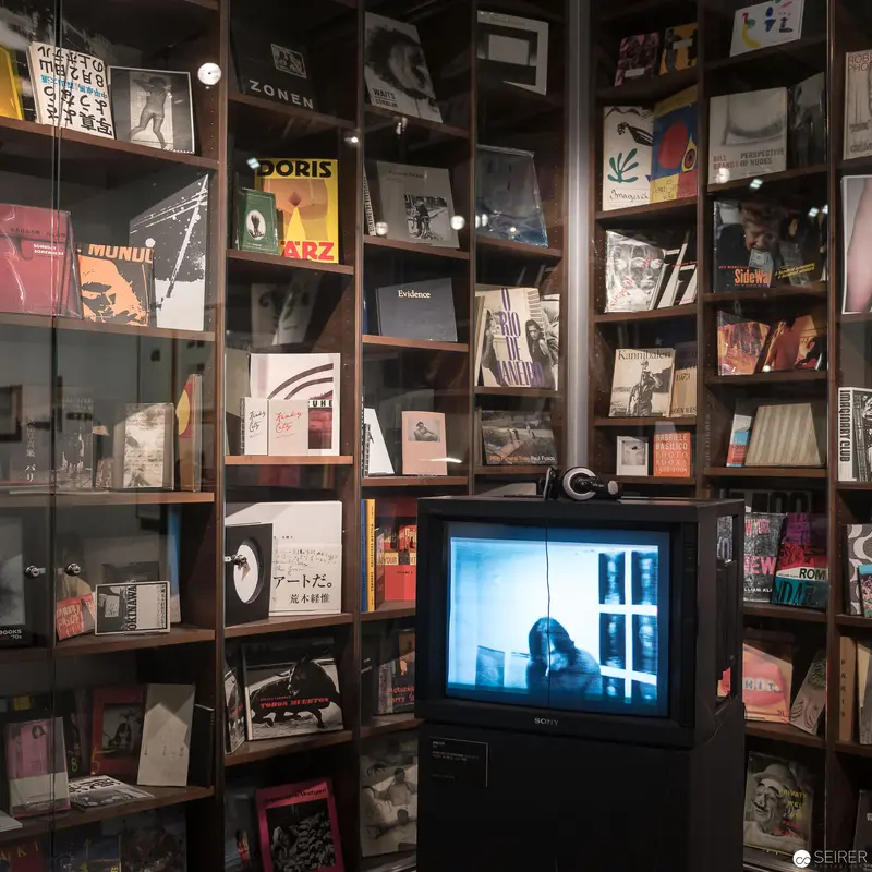 Alfons Schilling at Westlicht: Intimate Media Archive with Vintage Television Display