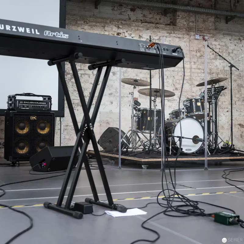 Sound Stage Preparation at Expedithalle Anker Brotfabrik, Vienna 2017