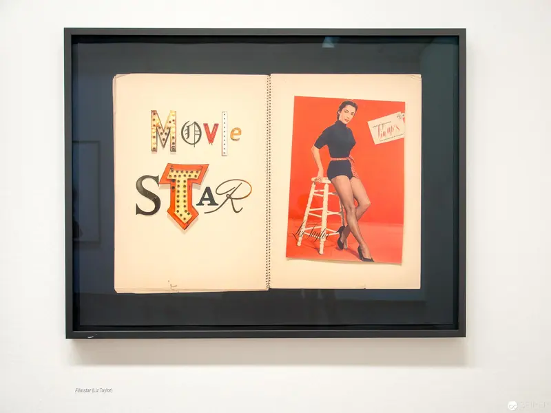 Move Star: Vintage Promotional Design with Graphic Typography and Photographic Portrait
