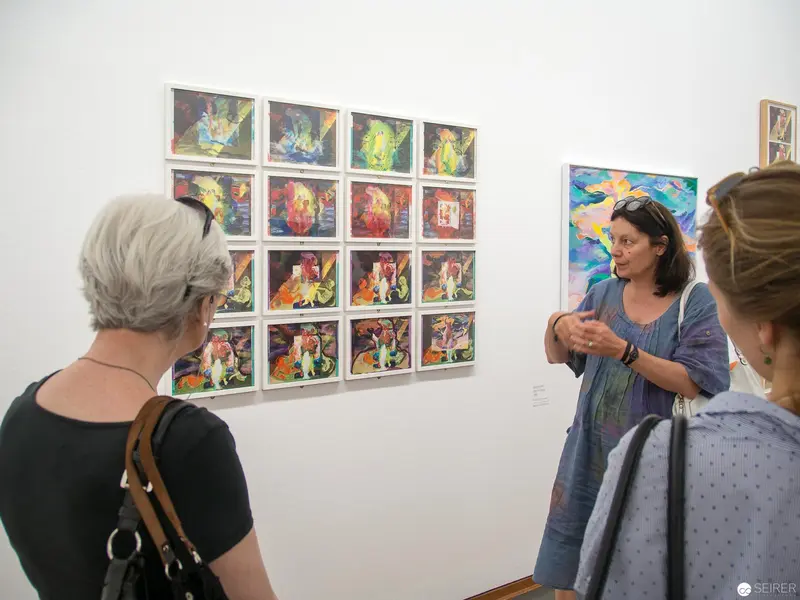 Curator Discusses Contemporary Art Grid at Albertina's "LOOK - New Acquisitions" Exhibition