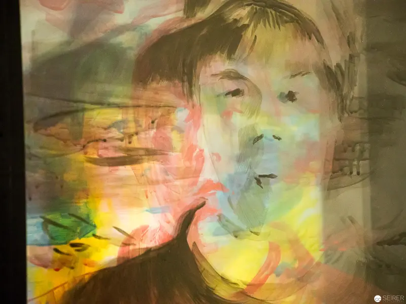 Ethereal Portrait in Chromatic Overlay from Albertina's New Acquisitions Exhibition