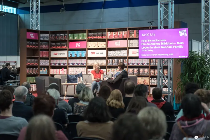 Book Fair Panel Discussion at Buch Wien 2017 Literary Event