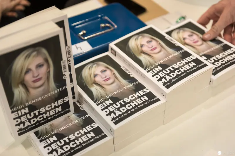 Book Fair Displays: Heidi Benneckenstein's Literary Publication at Buch Wien 2017