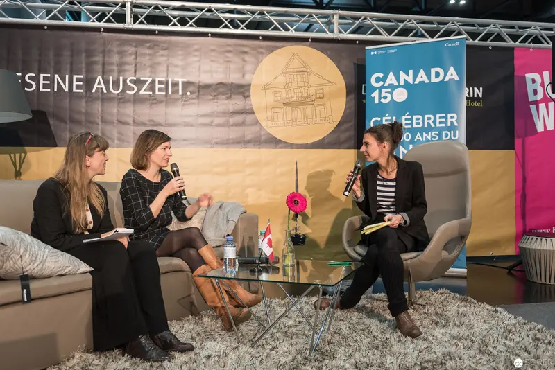 Canada 150 Panel Discussion at Buch Wien 2017 Literary Event