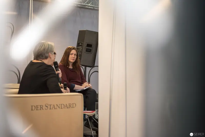 Der Standard Interview at Buch Wien 2017 Literary Conference