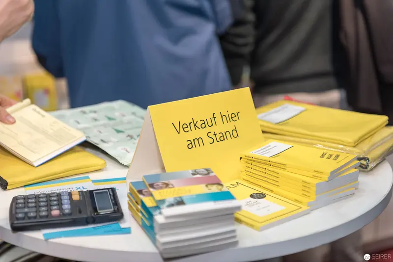 Book Sales Display at Buch Wien 2017 Publishing Event