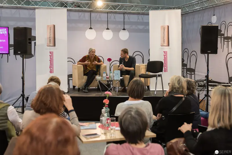 Book Fair Panel Discussion at Buch Wien 2017 Literary Event