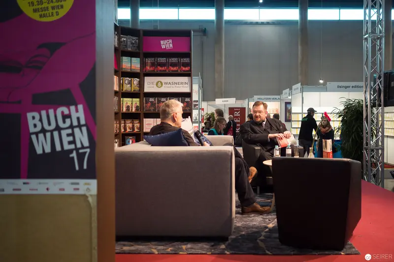 Buch Wien 17 Book Fair: Publishing Professionals in Conversation at Exhibition Lounge