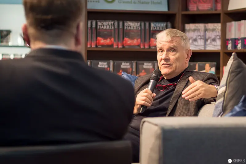 Author Speaking at Book Wien 2017 Literary Event