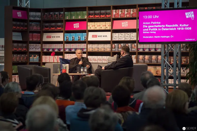 Anton Pelinka Book Discussion at Buch Wien 2017 Literary Festival
