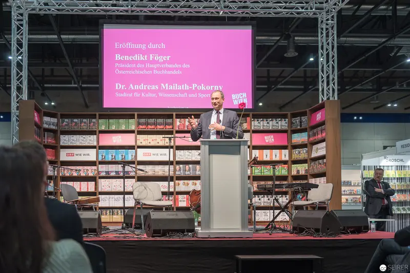Dr. Andreas Mailath-Pokorny Opens Buch Wien 2017 Literary Festival