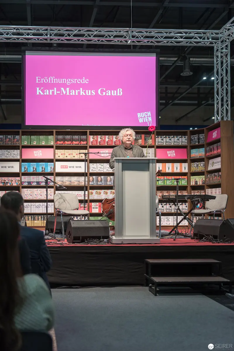 Karl-Markus Gauß Opening Speech at Buch Wien 2017 Literature Festival