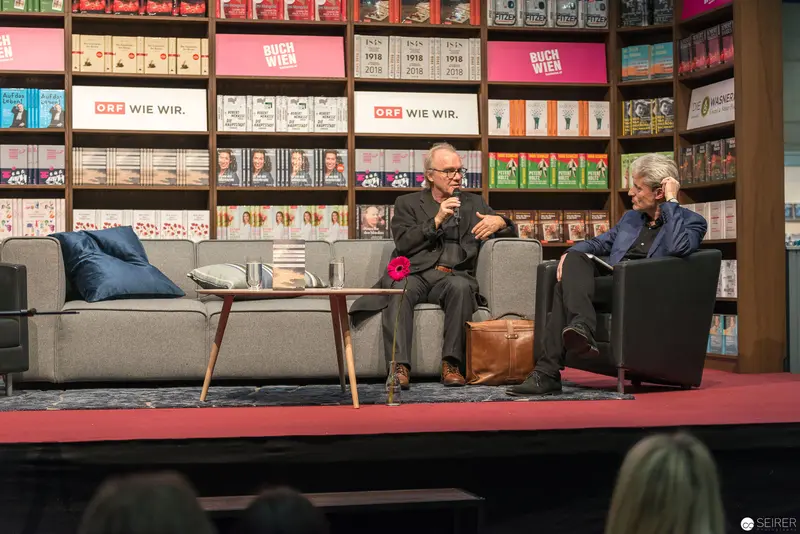 Buch Wien 2017: Literary Discussion with Two Distinguished Authors on Stage