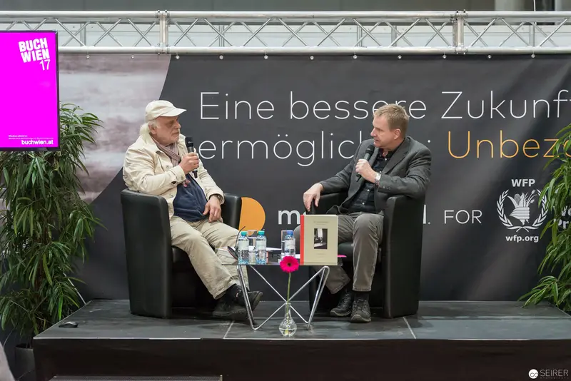 Two Authors in Dialogue at Buch Wien 2017 Literary Event
