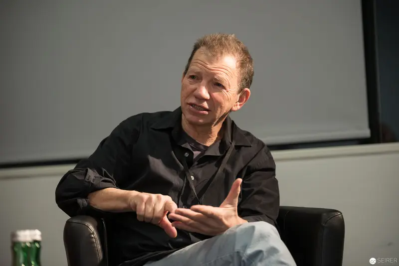 Max Grodenchik in Reflective Pose During VIECC 2017 Interview Session