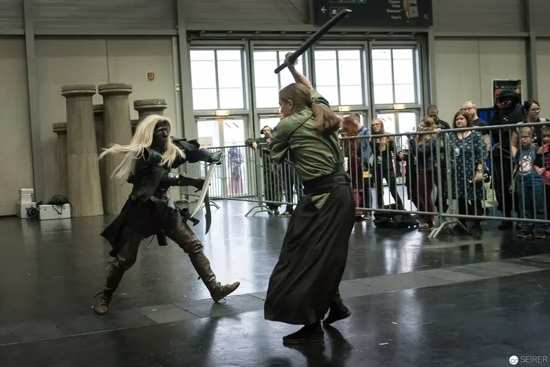 Klingenspiel Historic Fencing Performance: Dramatic Sword Combat Demonstration in Vienna