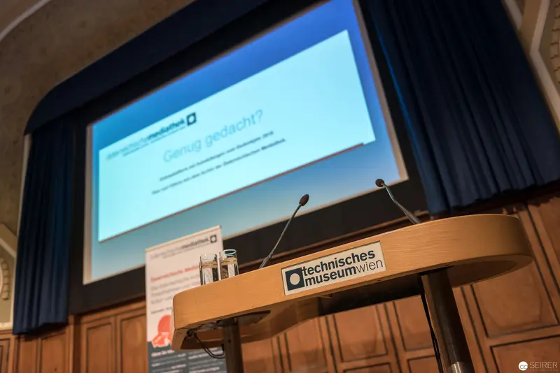 Genug Gedacht Opening Ceremony, Technical Museum Vienna, February 2018