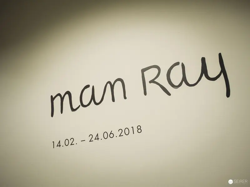 Exhibition Signage for "man Ray" Retrospective at Unspecified Gallery, 2018