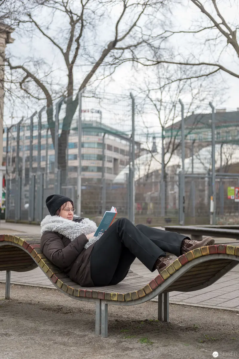Janett Reading at Vienna Main Library, February 2018