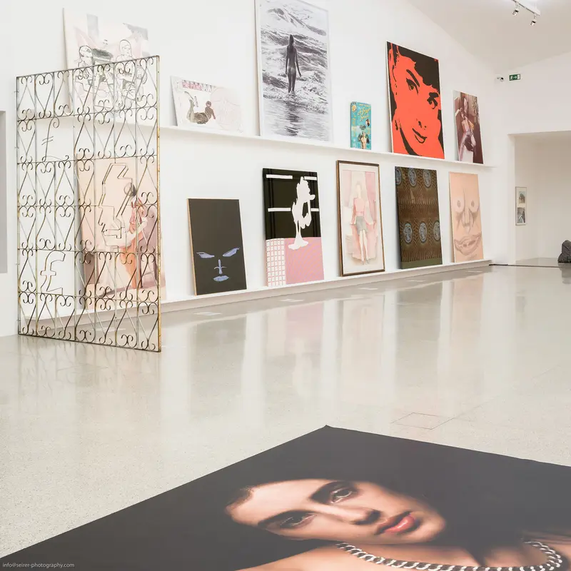 Exhibition View of "Optik Schröder II" at MUMOK, Vienna Art Installation