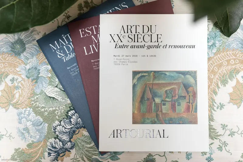 Art du XXe Siècle: Cubist Landscape Exploring Architectural Abstraction