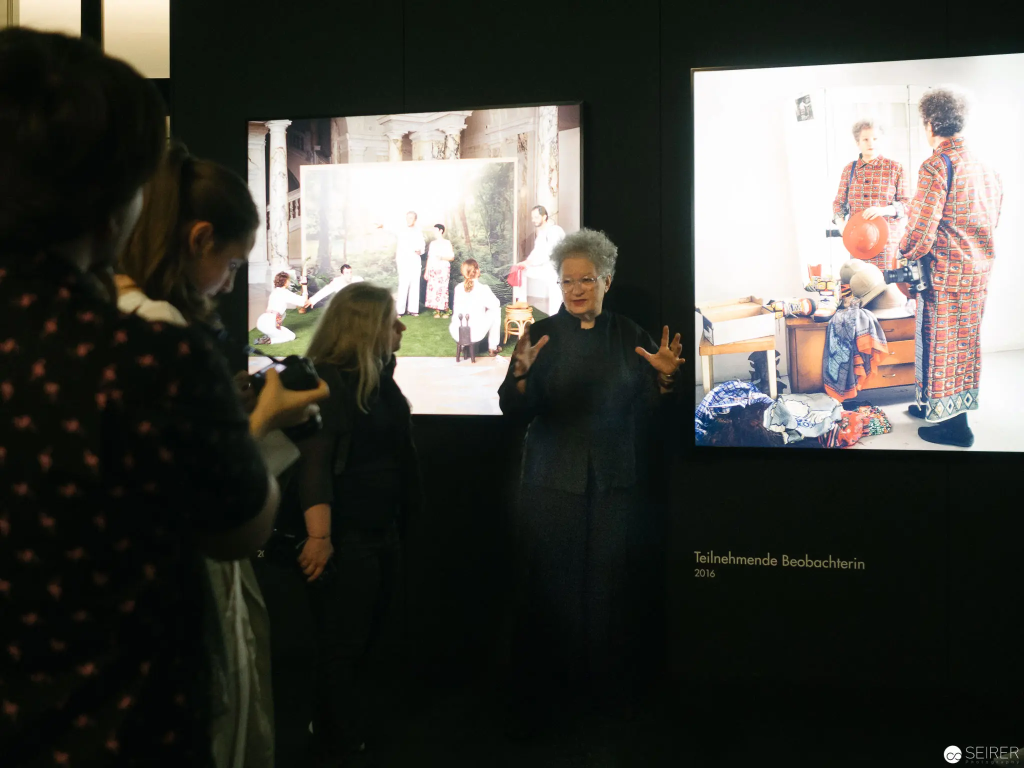 Museum Lecture: Guided Tour of Photographic Exhibition with Large Projected Images