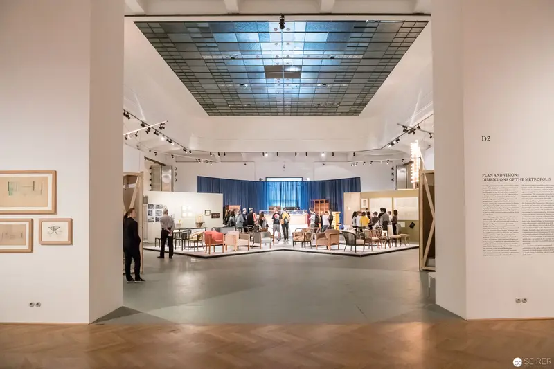 MAK Exhibition 'Post Otto Wagner': Spatial Arrangement of Design and Architectural Display