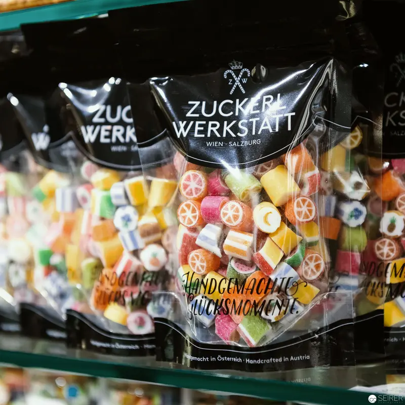 Zuckerlwerkstatt Candy Packaging: Handcrafted Colorful Confectionery Moments in Vienna
