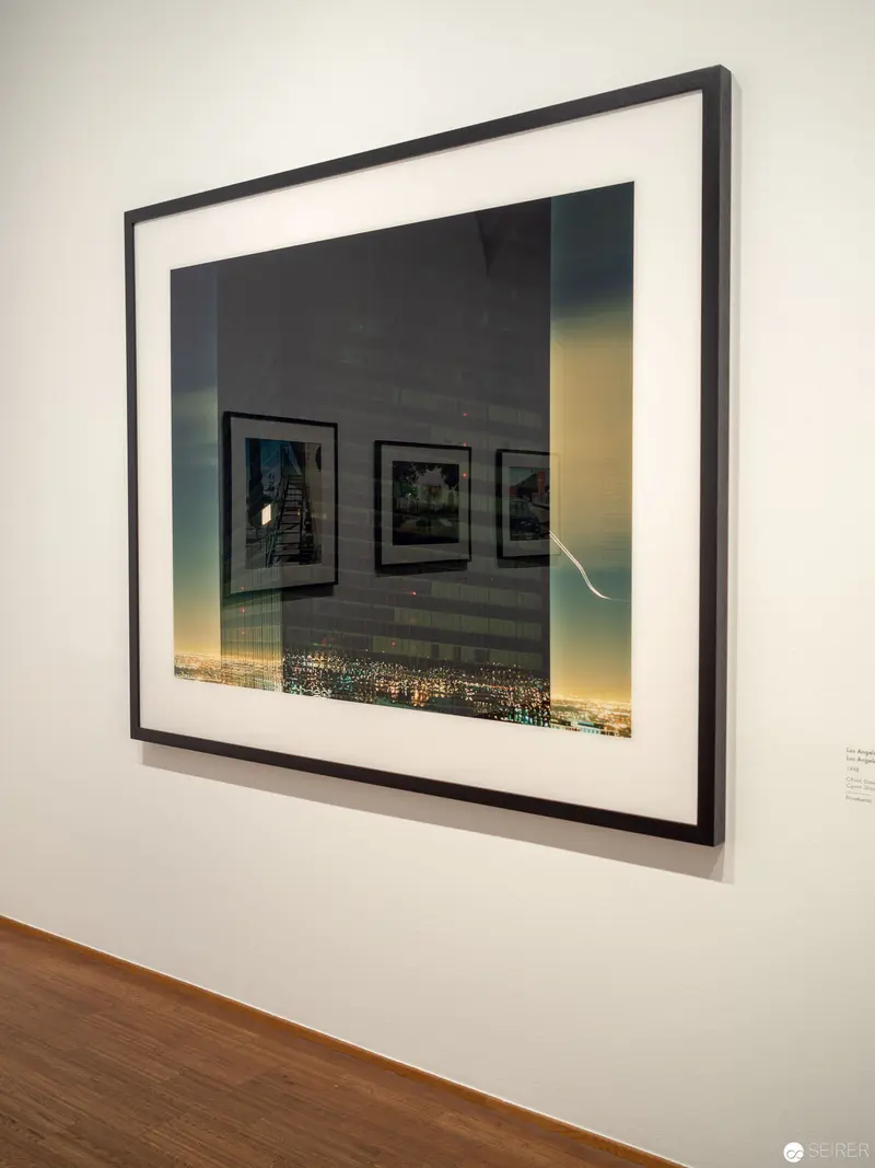 Alfred Seiland Exhibition View at Albertina Museum: Framed Photographic Reflection