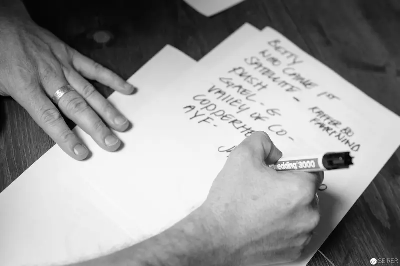 Handwritten Notes: Careful Composition in Black and White Documentary Photography
