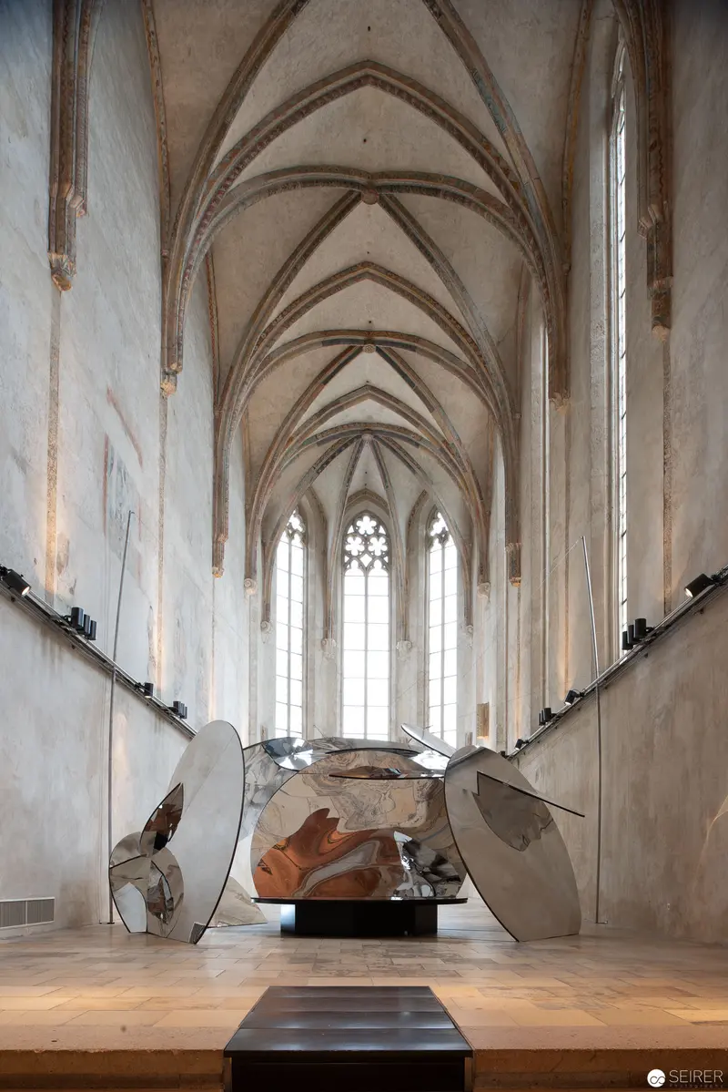 Eva Schlegel's "Spaces" Installation at Kunsthalle Krems Church Venue
