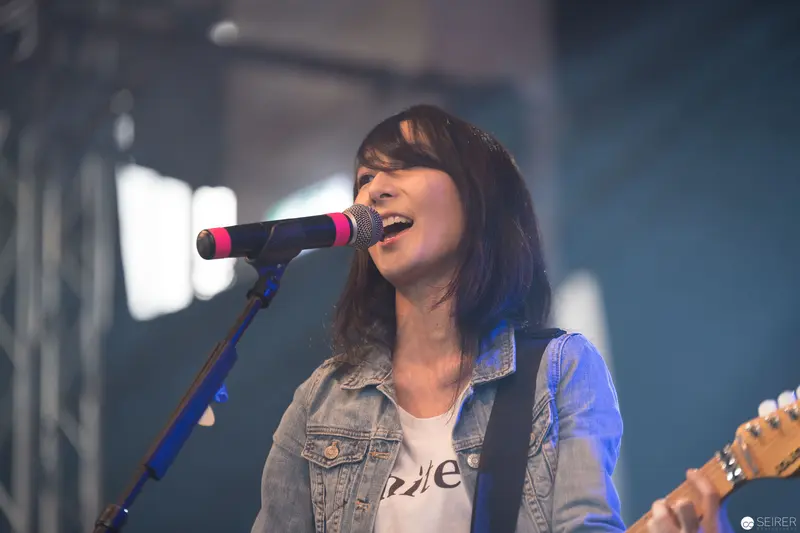 Singer Haruka Performing Live at AniNite 2018 Music Festival