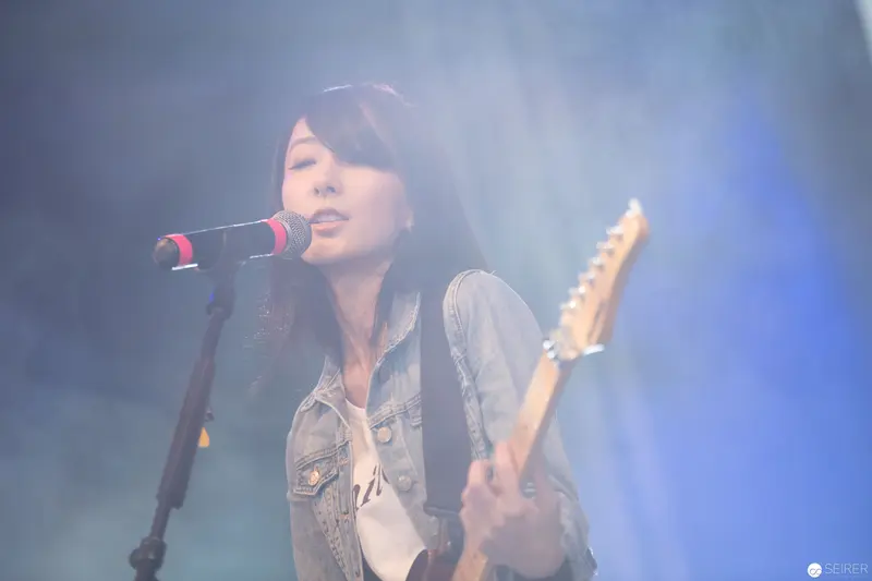 Haruka Performing with Intense Emotion at AniNite 2018 Music Festival