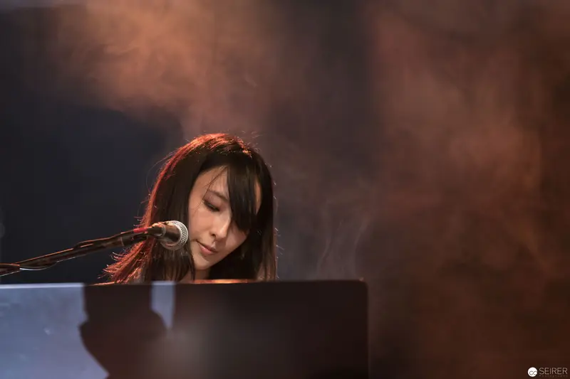 Haruka Performing Intimate Piano Set at AniNite 2018 Music Festival
