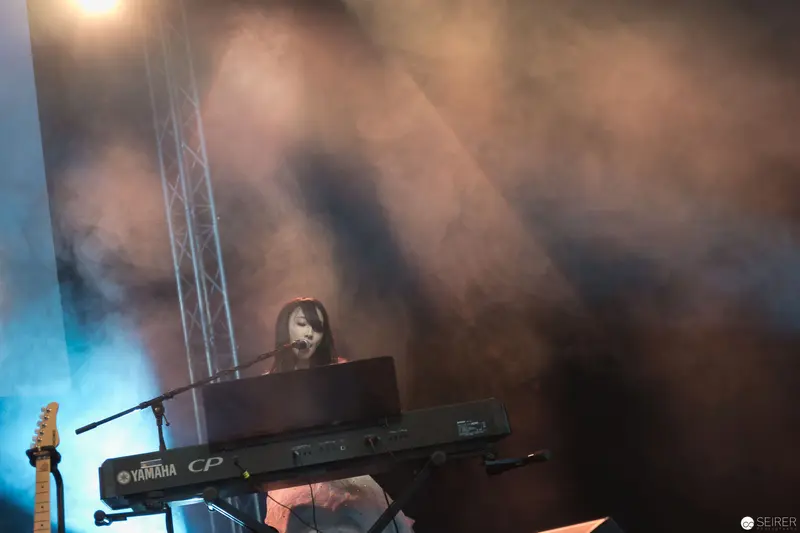Haruka Performing Intense Keyboard Set at AniNite 2018 Music Event