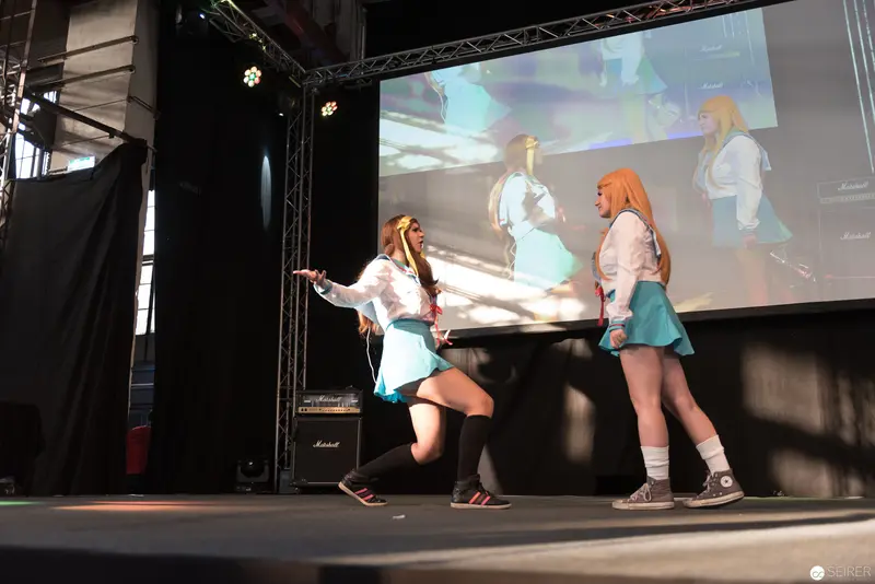 AniNite 2018 Performance: Cosplayers Enacting Dynamic Stage Interaction