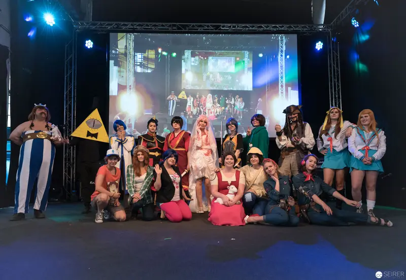 AniNite Anime Convention at Vienna Industrial Venue, August 2018
